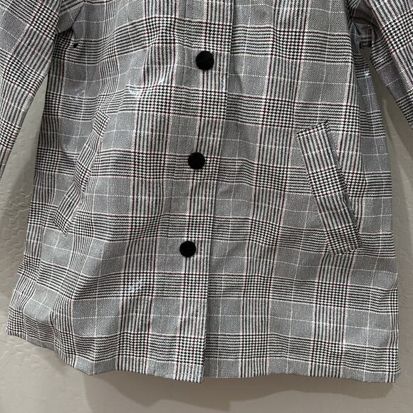 NWT Urban Republic Plaid Rain Coat - Picture 7 of 8
